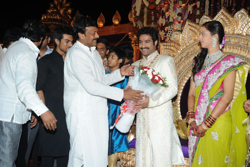 Celebrities  Jr NTR  Pranathi s Marriage hot images