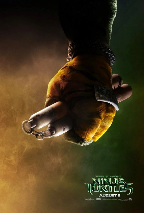 Cine: Primeros carteles promocionales de 'Teenage Mutant Ninja Turtles'.