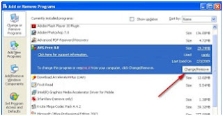 Cara Uninstal / remove program (aplikasi) di windows