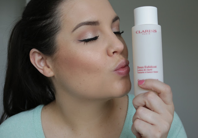 Clarins Gentle Exfoliator Brightening Toner Review Clarins Blogger Advent Calendar 2015