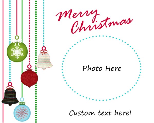 Freebie Photo Christmas Cards - Cap Creations