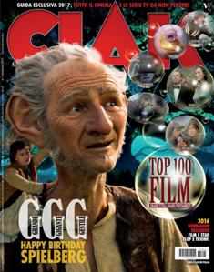 Ciak - Gennaio 2017 | ISSN 1122-8040 | TRUE PDF | Mensile | Cinema
Ciak è una rivista mensile italiana dedicata al mondo del cinema, nata nel 1985. Fa capo al gruppo editoriale Arnoldo Mondadori Editore.
Il mensile propone interviste, recensioni, anteprime e notizie sulle uscite cinematografiche e le novità dell'home-video.
Ciak offre allegati, come libri che raccontano i grandi film e i loro dietro le quinte.