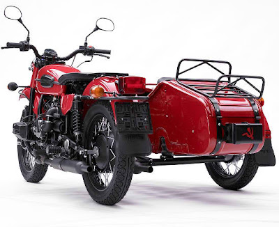 Modification Motor Ural Retro Red