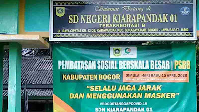 PEMBUKAAN PENERIMAAN MURID BARU DAN DIBUKANYA SEKOLAH SD KIARA PANDAK SATU (1) MEMPERSIAPKAN PROTOKOL PENCEGAHAN COVID-19.