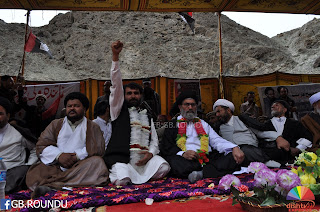  جناب علامیہ ساجد علی نقوی کی روندو آمد۔ عوام اور ایس یو سی کی جانب سے پرُجوش استقبال