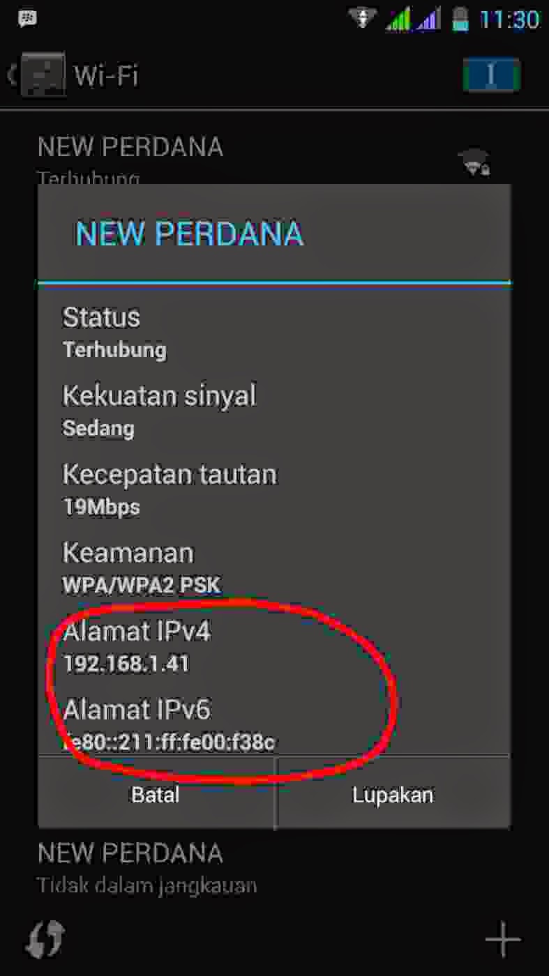 Cara Mengetahui Alamat Ip Wifi Yang Terhubung Di Android Dunia Android