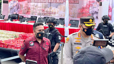 Polisi  sita 1,129 ton sabu dari jaringan narkoba Timur Tengah