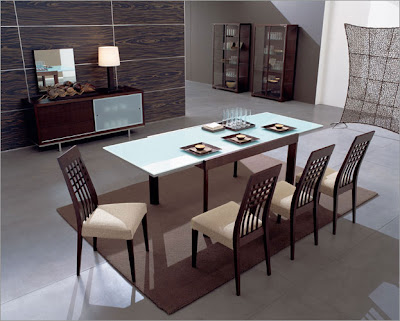 Modern Contemporary Dining Room Sets on Decor Design  Modern Dining Sets