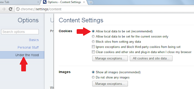 Cara Meng-Enable Browser Cookies Pada Google Chrome Terbaru