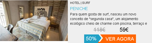 Lifecooler » HOTEL | SURF PENICHE » 59 EUR