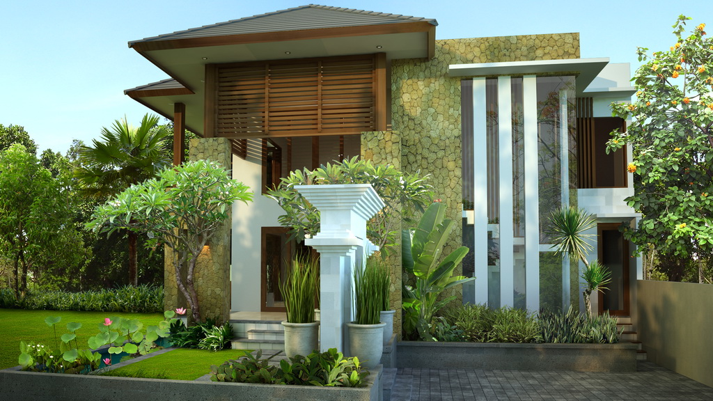 Desain Rumah Villa Minimalis Mewah Modern ~ Gambar Rumah Idaman