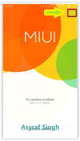  Update System / ROM MIUI On Xiaomi Redmi Note 2 Prime