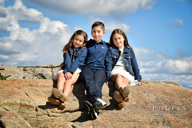 Family portrait by Ed & Lori Rogers of Rogers Photography in Guilford, CT