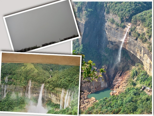 A few clicks of Nohkalikai Falls