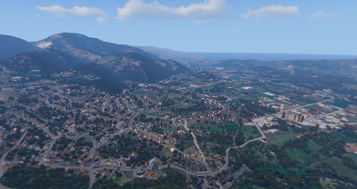 Arma3にイタリア南部を追加するMontella terrain MOD