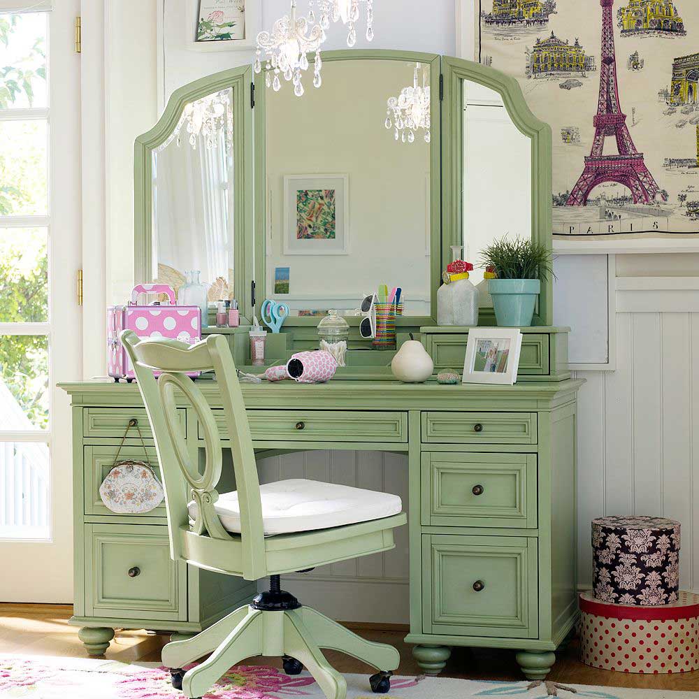 green tea dressing table