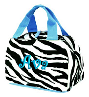 Lunch Bag Zebra