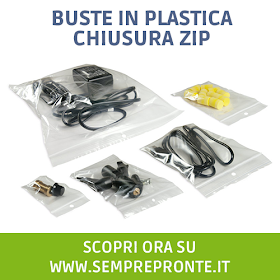 buste in plastica zip 