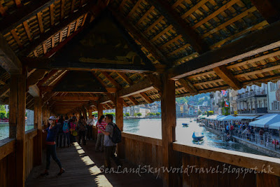 瑞士, 琉森, 花橋, Chapel Bridge