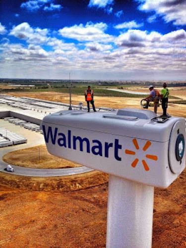 Walmarts First Wind Turbine