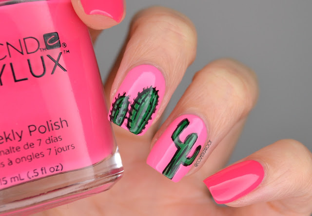 Cactus Nail Art