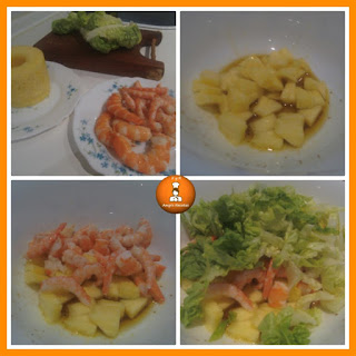 Ensalada-Gambas-Langostinos-Piña