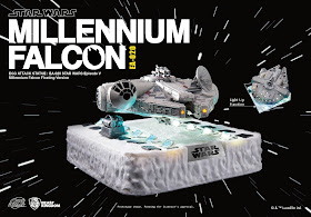 Il Millennium Falcon a lievitazione magnetica della Beast Kingdom