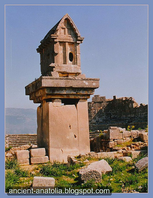 At the Ancient Xanthos City of Lycia