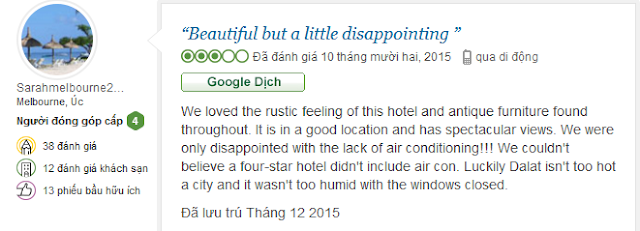 review dalat saphir hotel