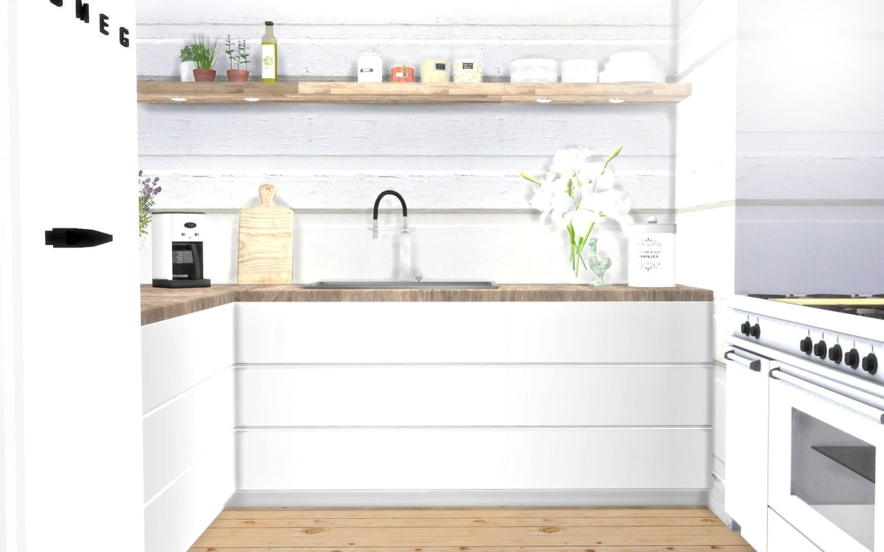 My Sims 4 Blog Kitchen Counters Cabinets Recolors by Hvikis