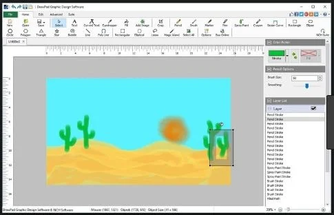 أفضل, برنامج, إحترافى, لإنشاء, وتصميم, الرسومات, والصور, والجرافيك, DrawPad ,Graphics ,Editor