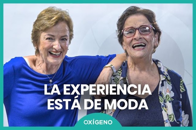 Ocho adultos mayores fueron ‘modelos por un día’ en campaña de concientización de Mall Oxígeno