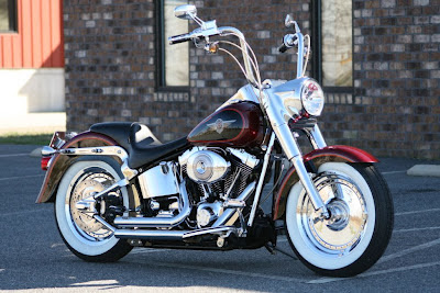 custom harley fatboy