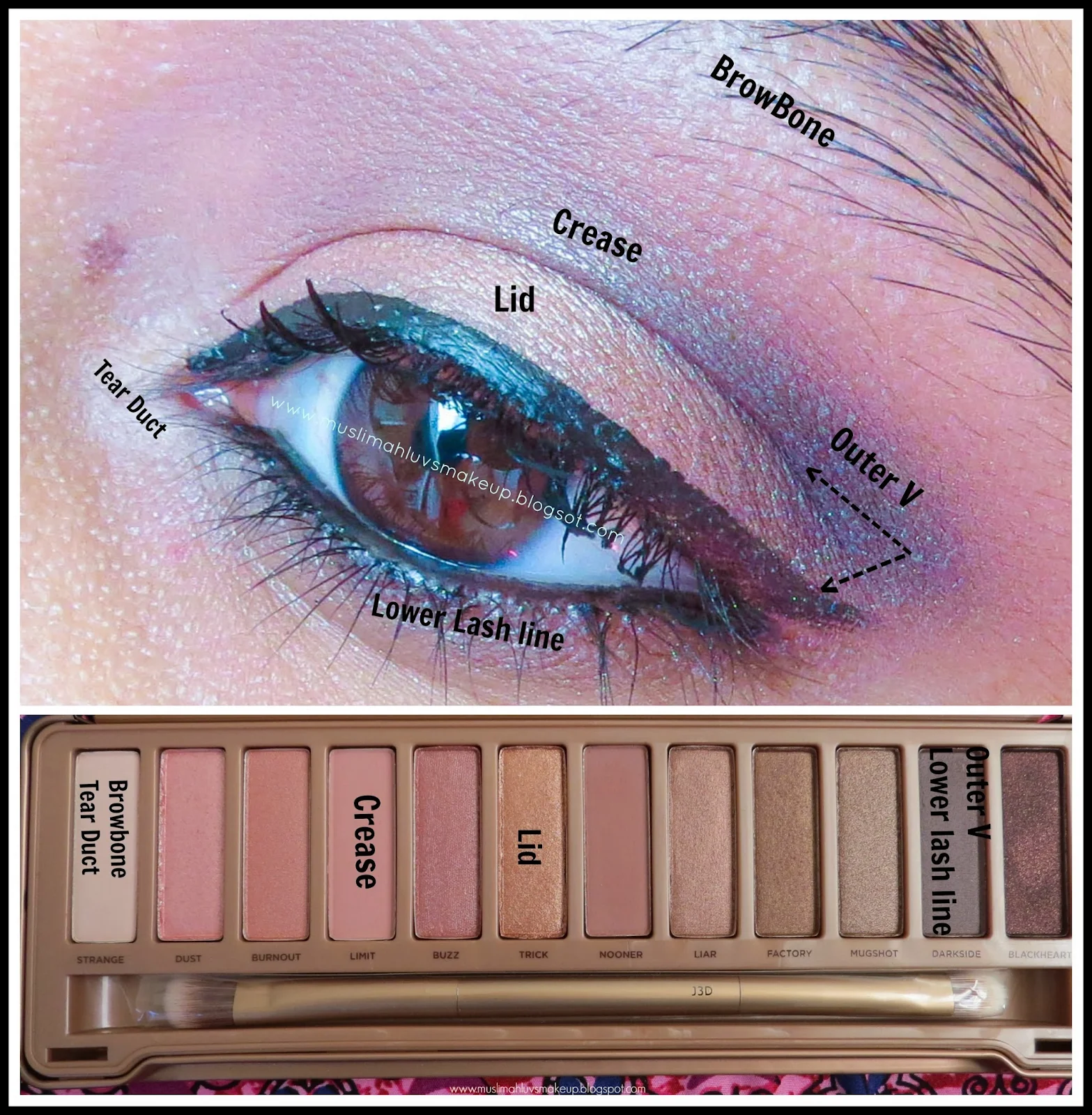 Muslimahluvsmakeup Urban Decay Naked 3 Makeup Looks And Tutorials