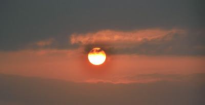 Sunrise from Train