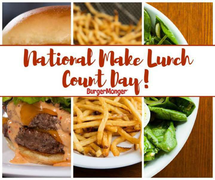 National Make Lunch Count Day Wishes Pics