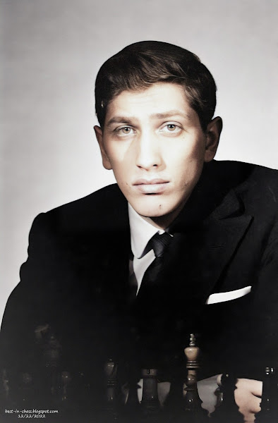 Chess champion Bobby Fischer, 1962, New York, NY, US.