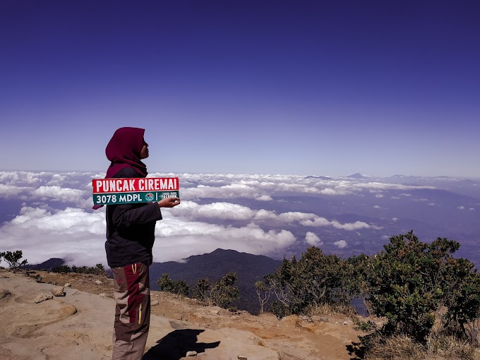 Catatan Perjalanan Gunung Ciremai Jalur Palutungan  3078 MDPL