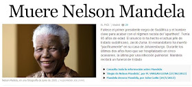 Zuma anuncia el deceso de Nelson Mandela