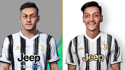 PES 2021 Faces Mesut Ozil