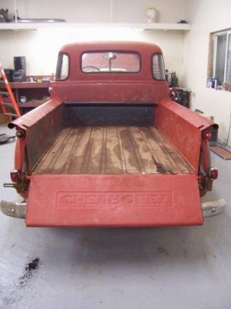 1949 Chevy truck original bed boards