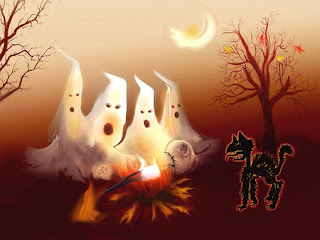 Halloween Ghost Wallpaper