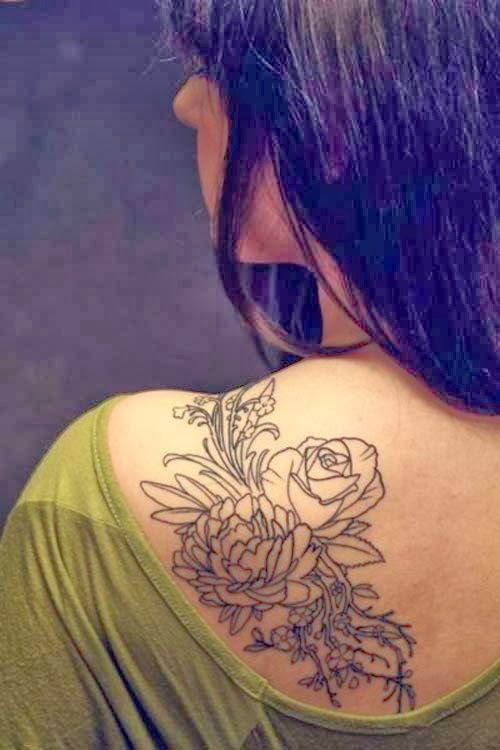 Contoh Gambar Desain Tatto keren untuk Wanita dan artinya 