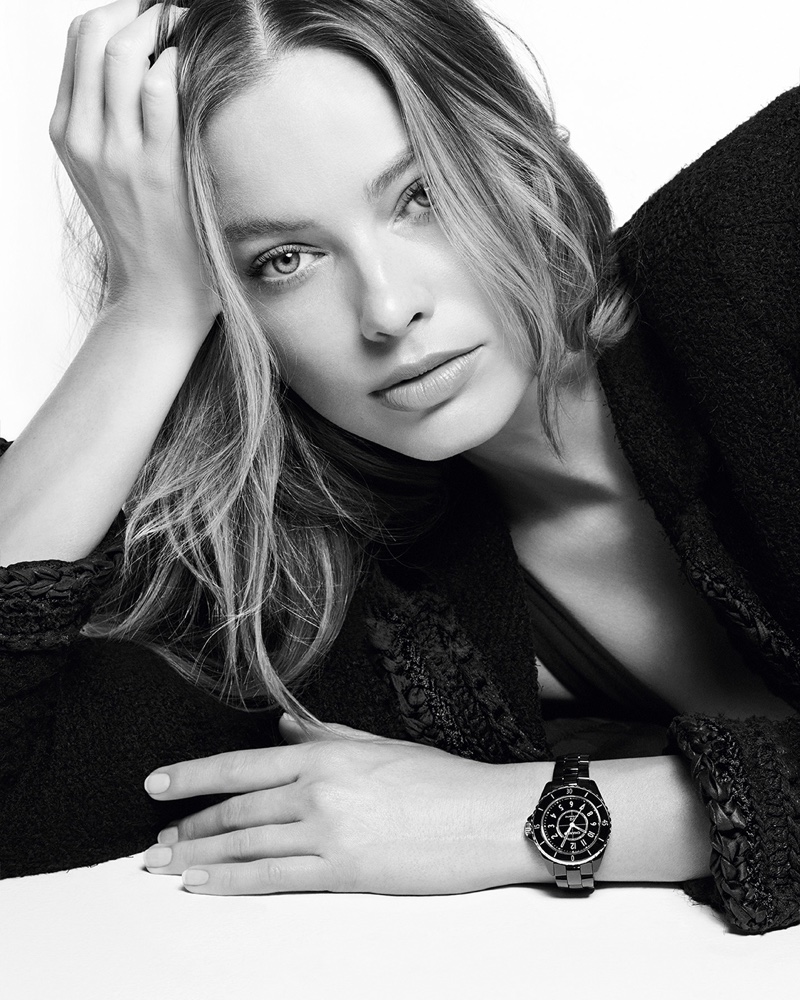 Margot Robbie and Penelope Cruz Front Chanel's J12 Watch 2023 Campaign.