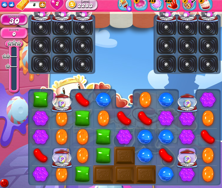 Candy Crush Saga level 2283