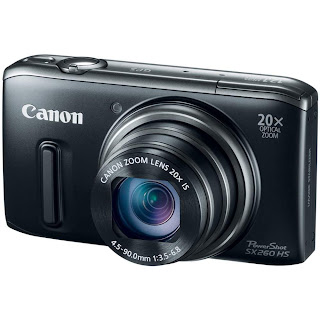 Canon PowerShot SX260 HS 12.1 MP (black)