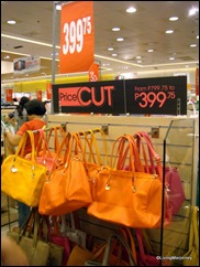 SM Southmall's TheBigSale: Bags Section