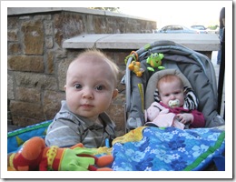 Reid & Ava - 6 1/2 months old