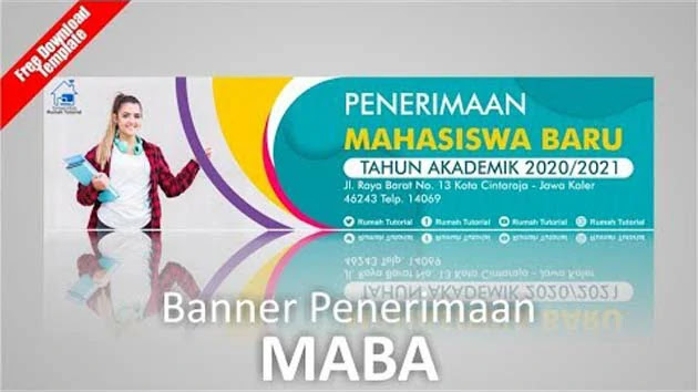 Kumpulan Banner Penerimaan Siswa Baru CDR CorelDraw