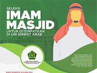 Kemenag Buka Seleksi Imam Masjid untuk Ditempatkan di Uni Emirat Arab